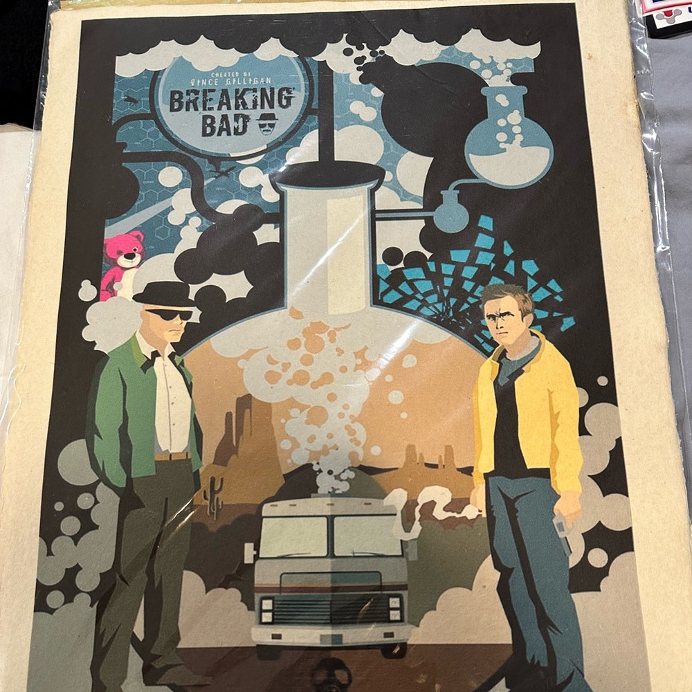 One of a kind breaking bad poster from Vietnam